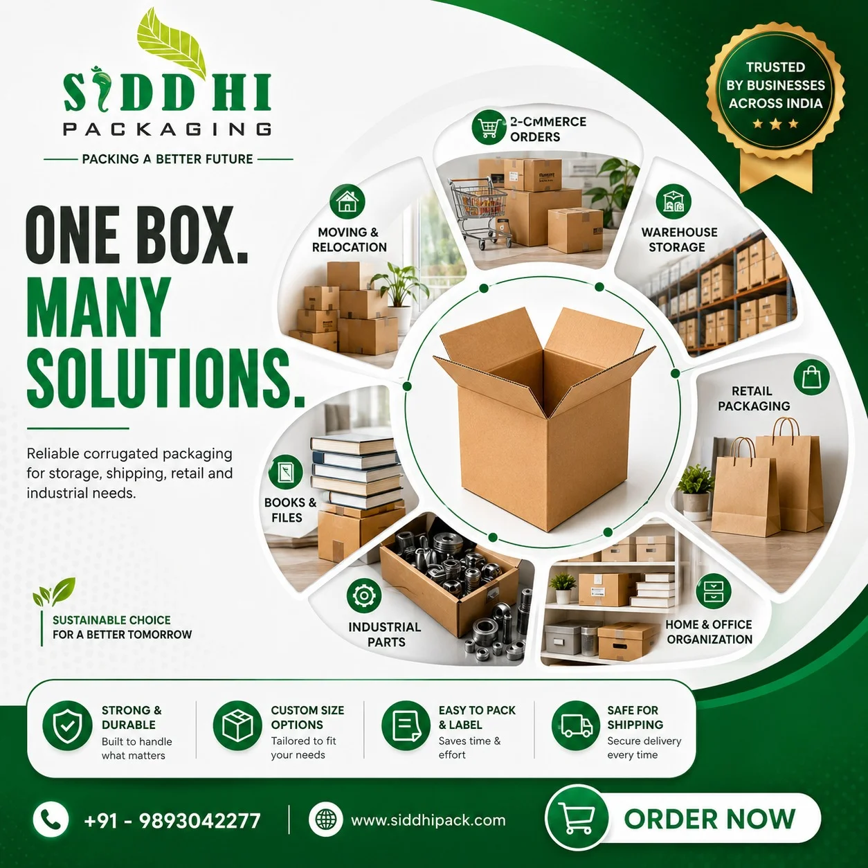 Corrugated Packaging Boxes for Multiple Business Needs